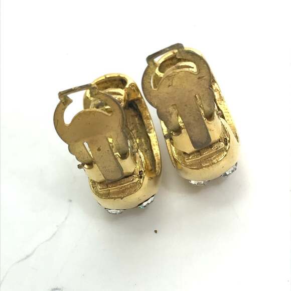 Chanel Vintage Clip-On Earrings #228848C48B - Picture 8 of 9